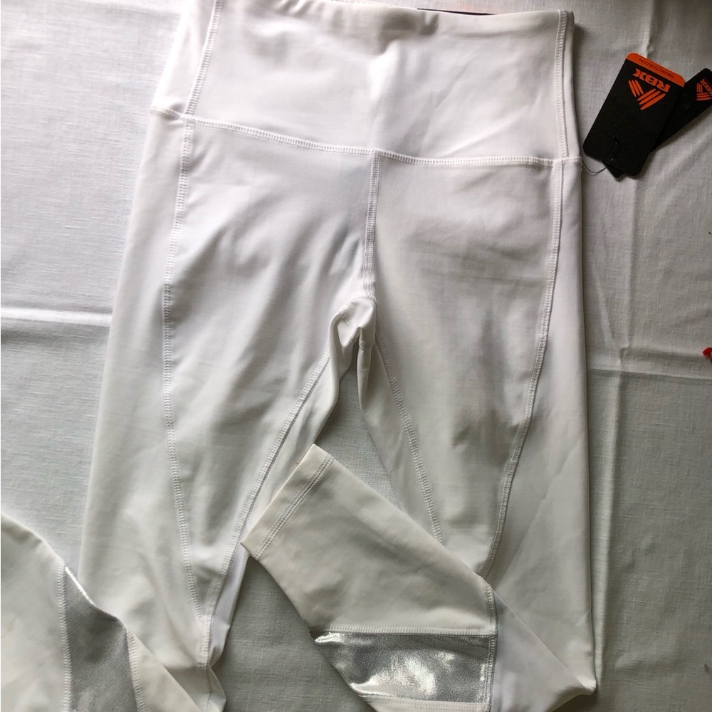 White  RBX Athletic Leggings XS NWT
